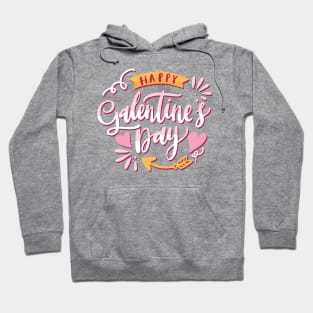 Galentine's Day Calligraphy Hoodie